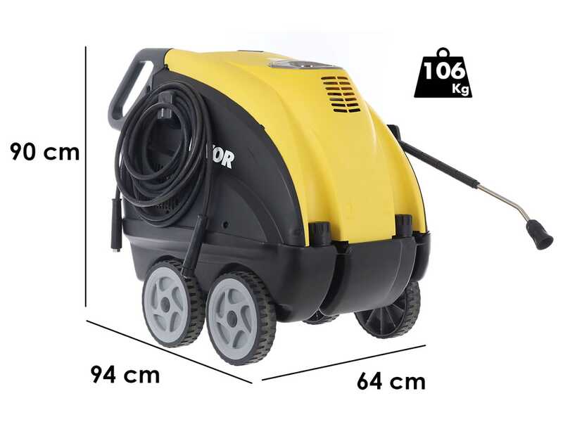 Hidrolimpiadora de agua caliente Lavor NPX 1211 GX - El&eacute;ctrica - Presi&oacute;n m&aacute;x. 150 bar