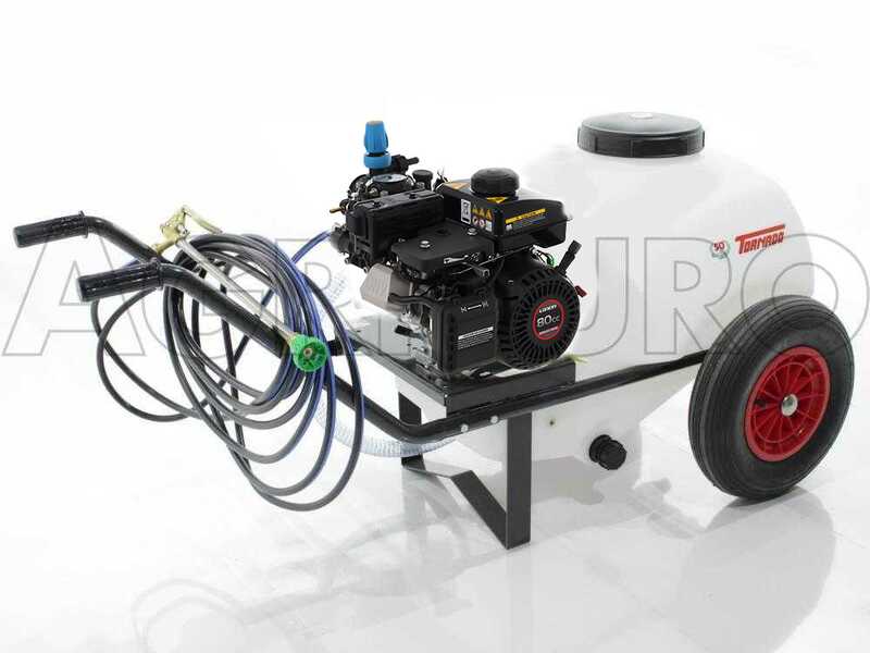 Carretilla fumigadora Comet MTP MC25/Loncin 148F-2 - Dep&oacute;sito 80L