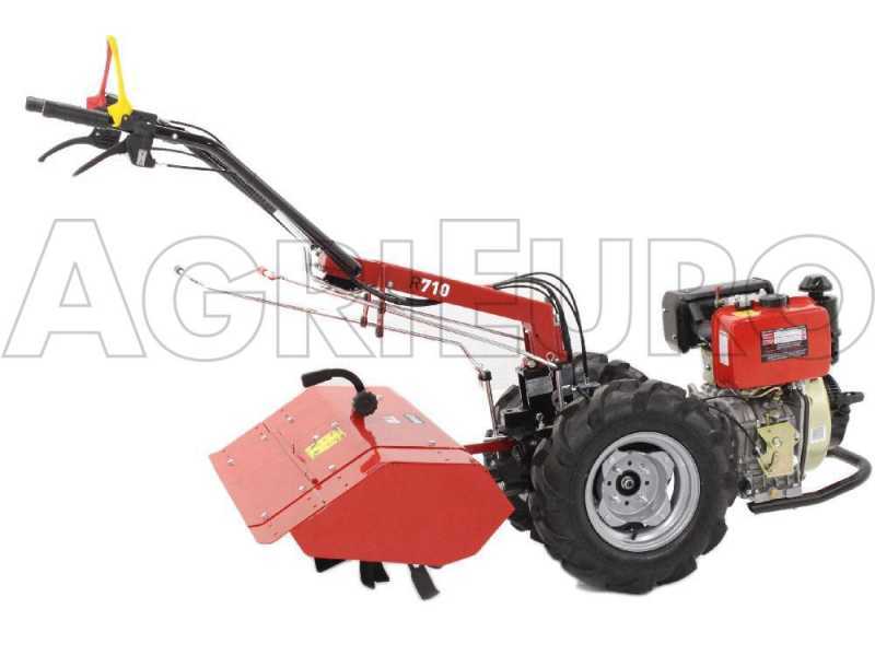 Ginko R710 - Motocultor di&eacute;sel - Loncin LC186F - 11HP