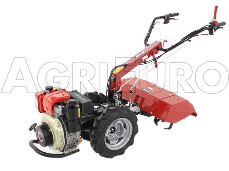 Ginko 706 - Motocultor di&eacute;sel - Loncin D350F - 8HP