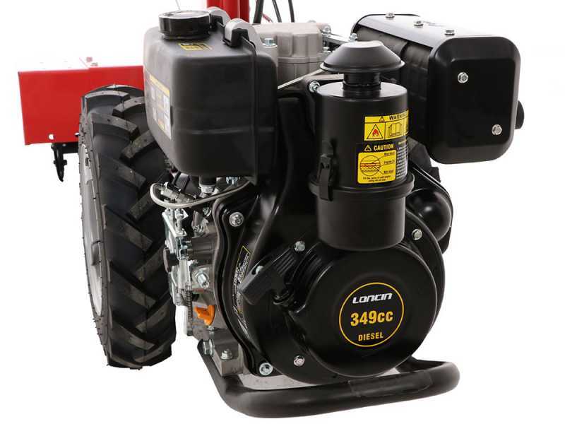 Ginko 706 - Motocultor di&eacute;sel - Loncin D350F - 8HP