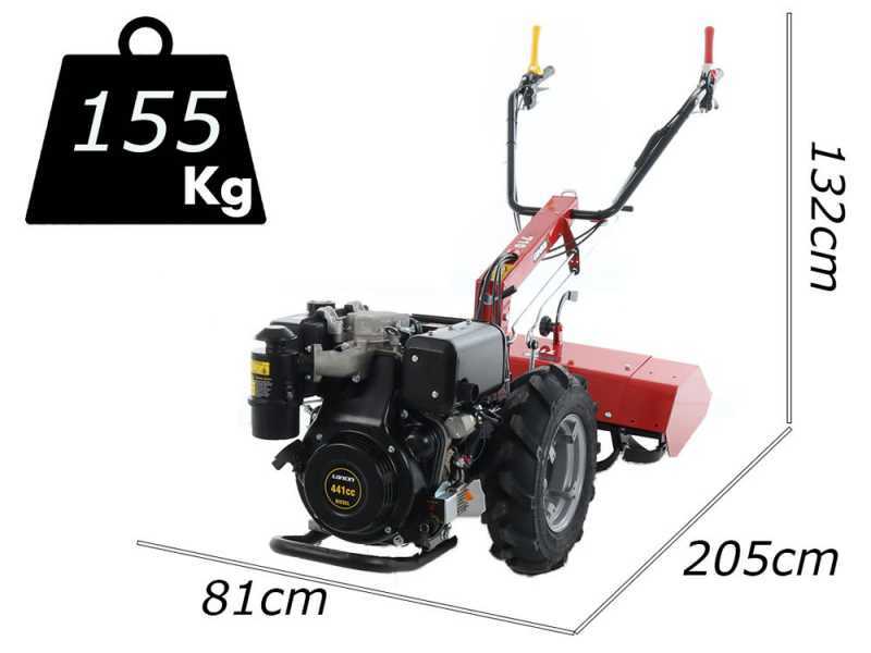 Ginko R710 EKO - Motocultor di&eacute;sel - Loncin D404F - Arranque el&eacute;ctrico