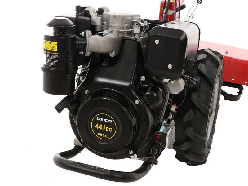 Ginko R710 EKO - Motocultor di&eacute;sel - Loncin D404F - Arranque el&eacute;ctrico