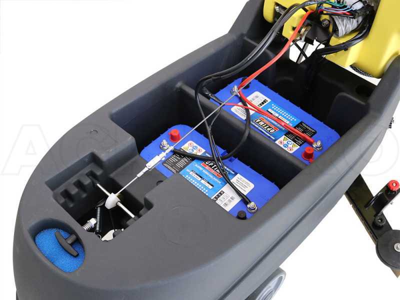 Lavor L5 50BT - Fregadora de suelos de bater&iacute;a sin cables - 3 en 1: lava, seca y aspira