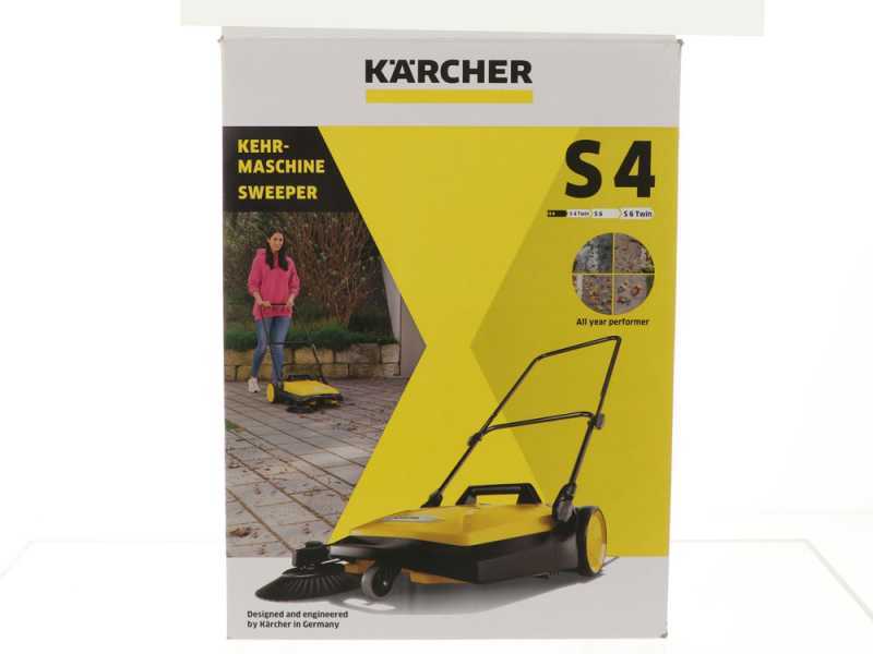 K&auml;rcher S 4 - Barredora manual de empuje con recogedor