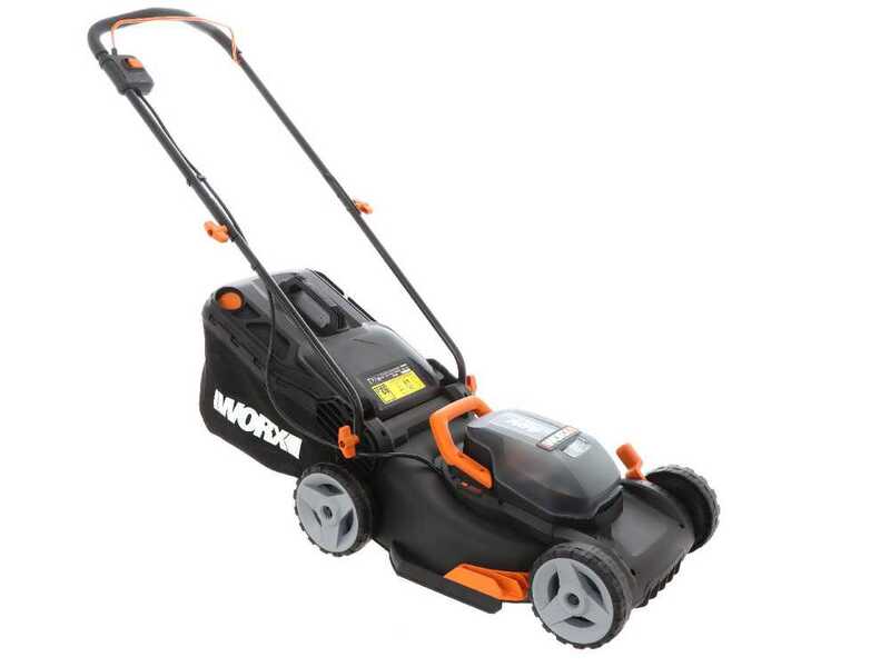 Cortac&eacute;sped el&eacute;ctrico de bater&iacute;a Worx WG743E - 2X20V 4 Ah
