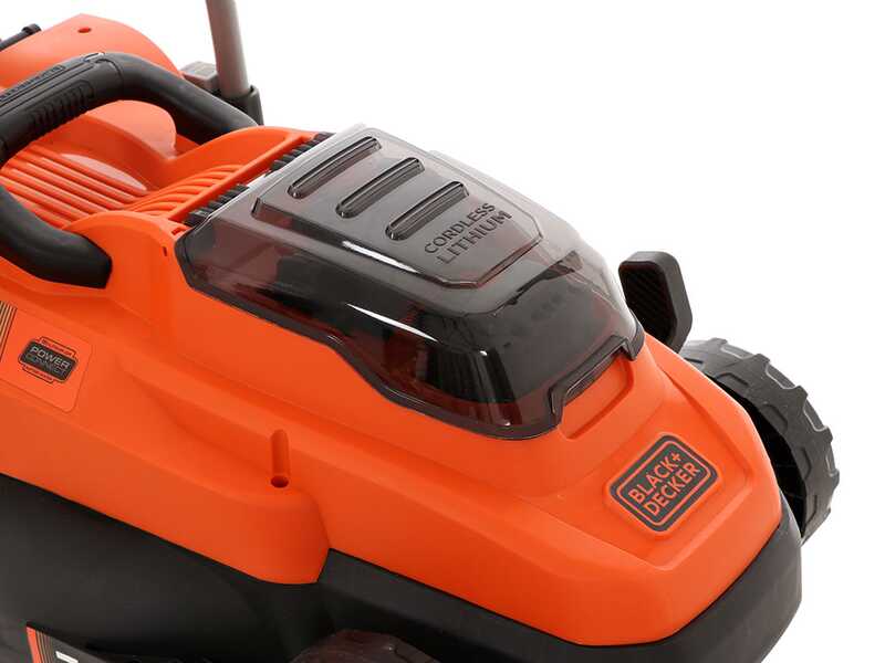 Black &amp; Decker BCMW33184L2-QW - Cortac&eacute;sped de bater&iacute;a - 2x18V/4.0Ah - Corte 33 cm