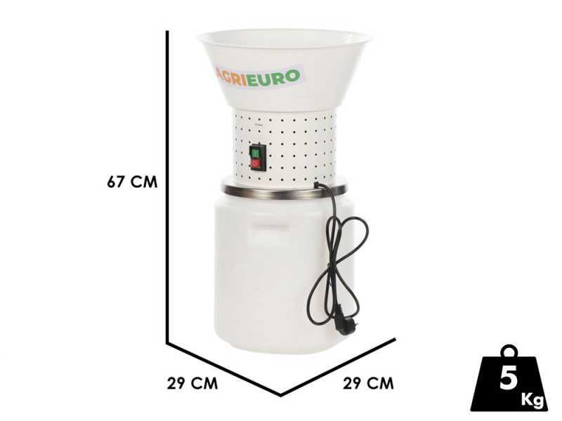 Molino el&eacute;ctrico AgriEuro AG004 - molino para cereales - motor el&eacute;ctrico 1120W - 1,5HP - 230V
