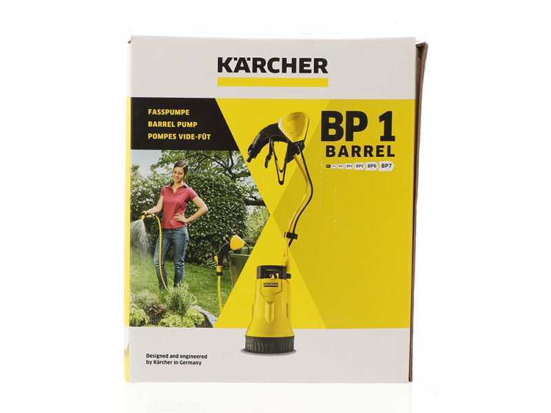 Bomba sumergible el&eacute;ctrica para aguas limpias, Karcher BP 1 - potencia 400 W