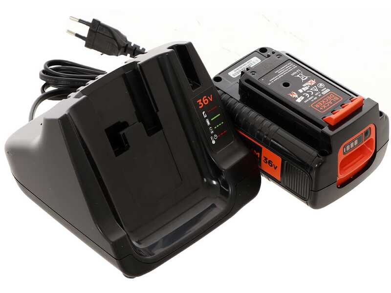 Cortac&eacute;sped el&eacute;ctrico de bater&iacute;a Black &amp; Decker BCMW3336L2-QW - 36V 2.5Ah
