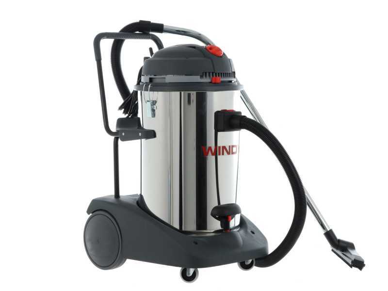 Lavor Windy 378 IR - Aspirador de polvo y l&iacute;quido  - bid&oacute;n de acero inoxidable