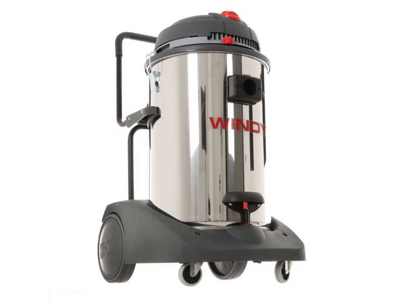 Lavor Windy 378 IR - Aspirador de polvo y l&iacute;quido  - bid&oacute;n de acero inoxidable