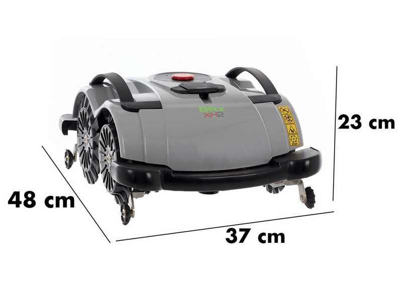 Wiper Blitz XH2 NIKO - Robot cortac&eacute;sped - Sin cable perimetral - No necesita instalaci&oacute;n