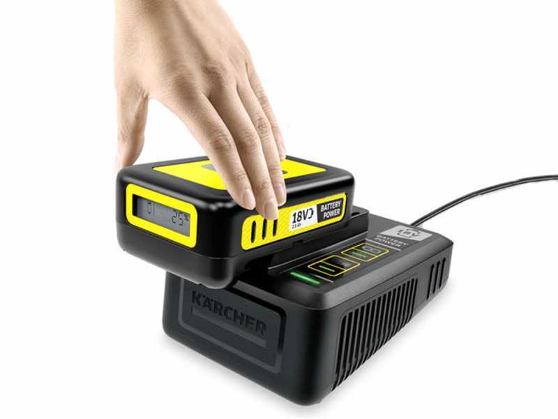 Hidropistola Karcher KHB 6 Battery con bater&iacute;a 18V 2.5ah - bater&iacute;a y cargador incluidos