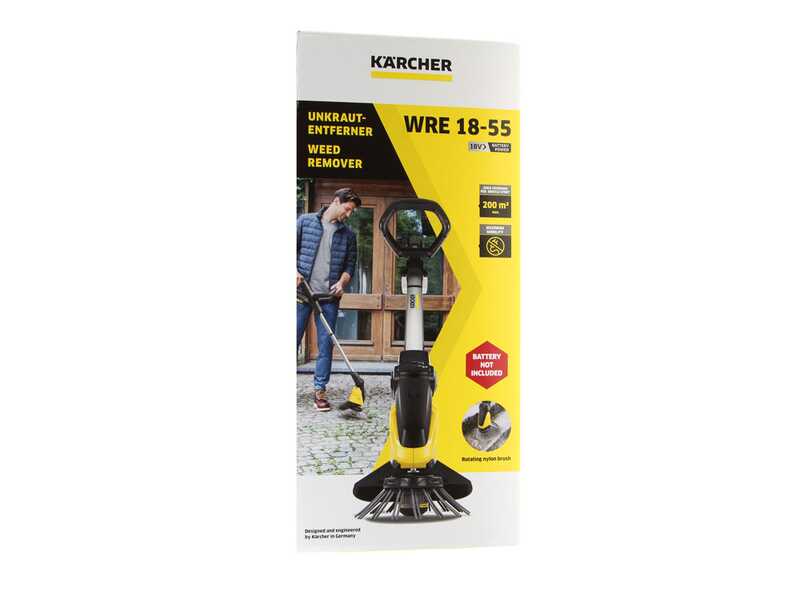 Karcher WRE18-55 - Eliminador de malas hierbas -SIN BATER&Iacute;A NI CARGADOR