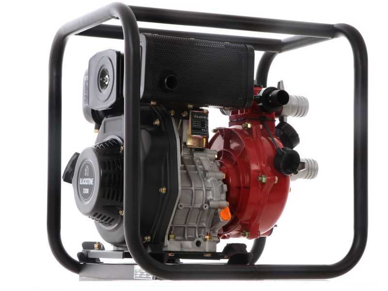 Motobomba di&eacute;sel Blackstone BD-H 5000 racores 50 mm - 2 pulgadas - gran altura de elevaci&oacute;n - 6 Hp - Euro 5