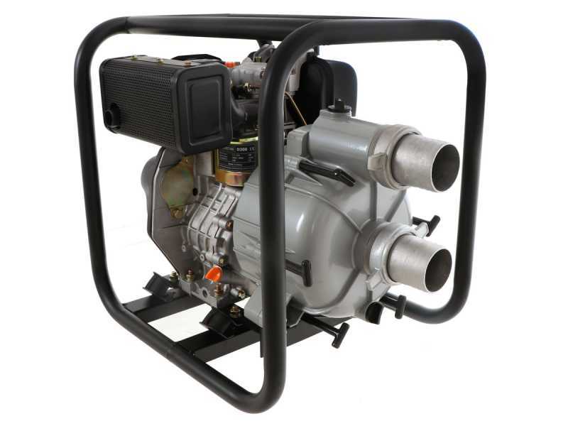 Motobomba di&eacute;sel Blackstone BD-T 8000 para agua sucia con racores 80 mm - Euro 5