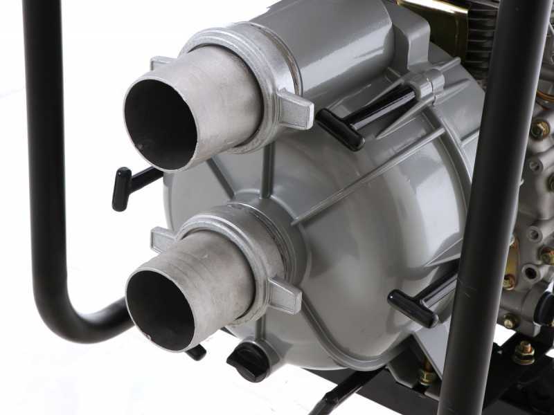 Motobomba di&eacute;sel Blackstone BD-T 8000ES para agua sucia con racores 80 mm - Euro 5