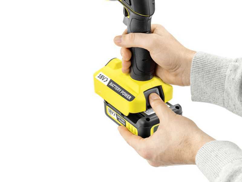 Karcher GSH 18-20 - Tijera cortac&eacute;sped con bater&iacute;a externa - 18V 2.5Ah