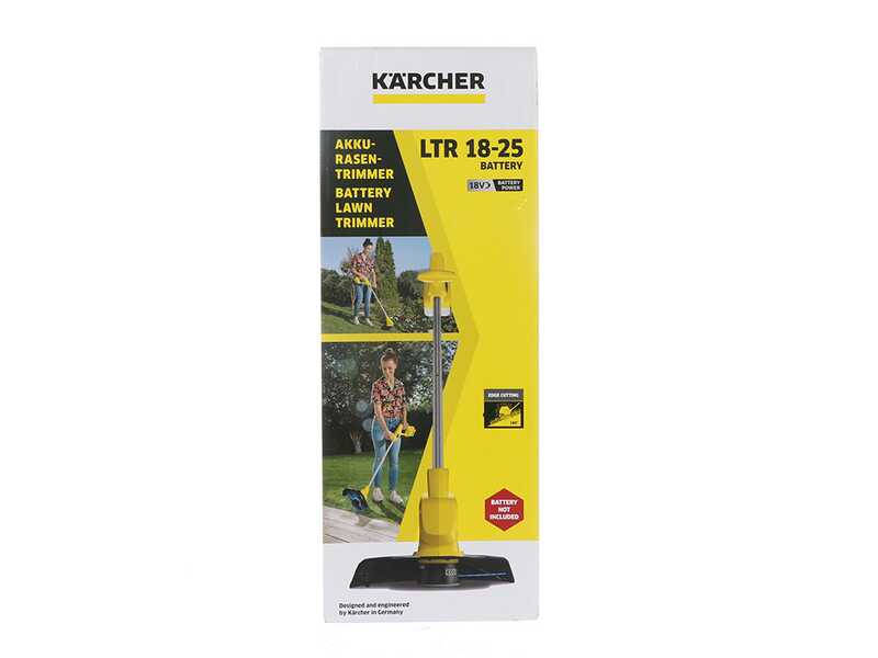 Karcher LTR 18-25 - Cortabordes de bater&iacute;a - BATER&Iacute;A Y CARGADOR NO EST&Aacute;N INCLUIDOS