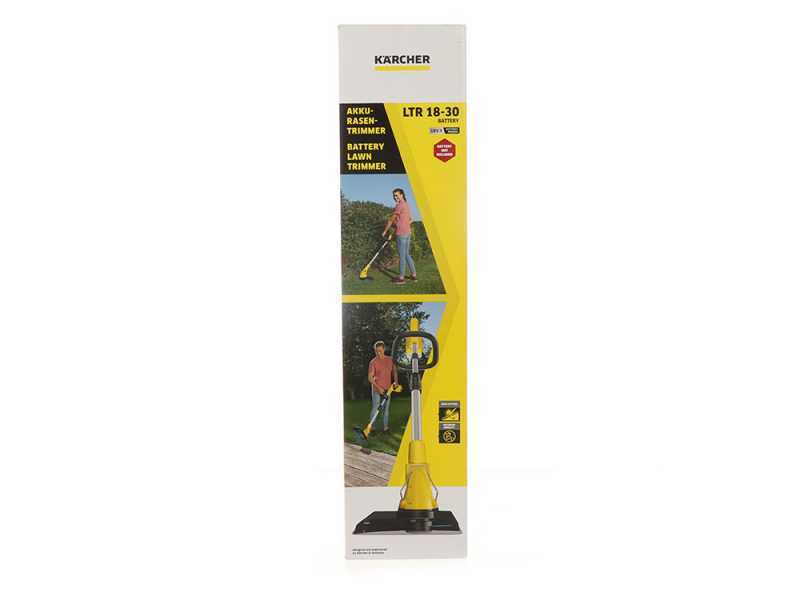 Karcher LTR 18-30 - Cortabordes de bater&iacute;a - BATER&Iacute;A Y CARGADOR NO EST&Aacute;N INCLUIDOS