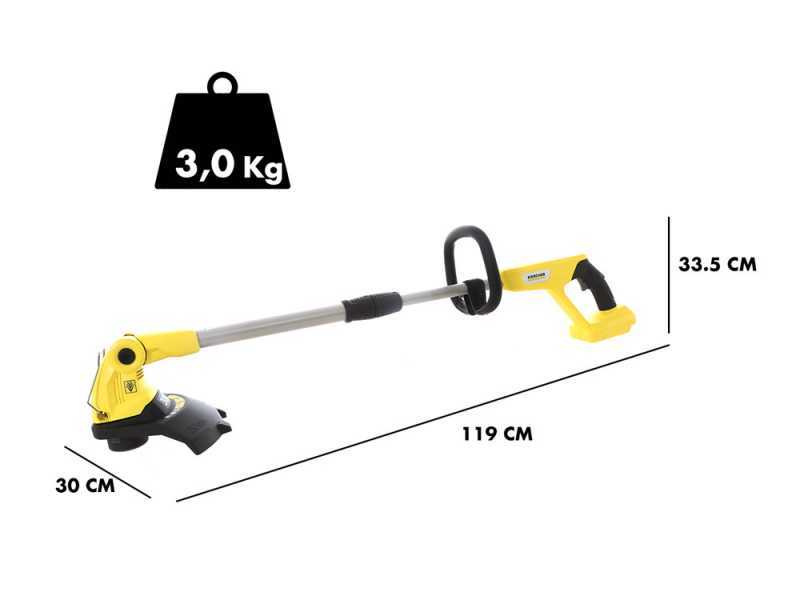 Karcher LTR 18-30 - Cortabordes de bater&iacute;a - BATER&Iacute;A Y CARGADOR NO EST&Aacute;N INCLUIDOS