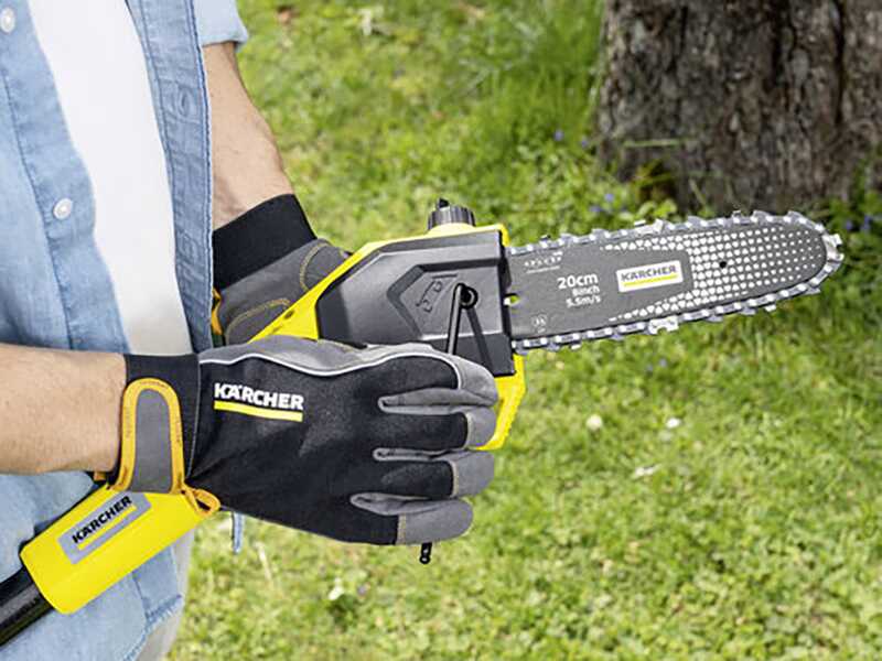 Karcher PSW 18-20 - Podadora de bater&iacute;a con p&eacute;rtiga telesc&oacute;pica - BATER&Iacute;A Y CARGADOR NO EST&Aacute;N INCLUIDOS