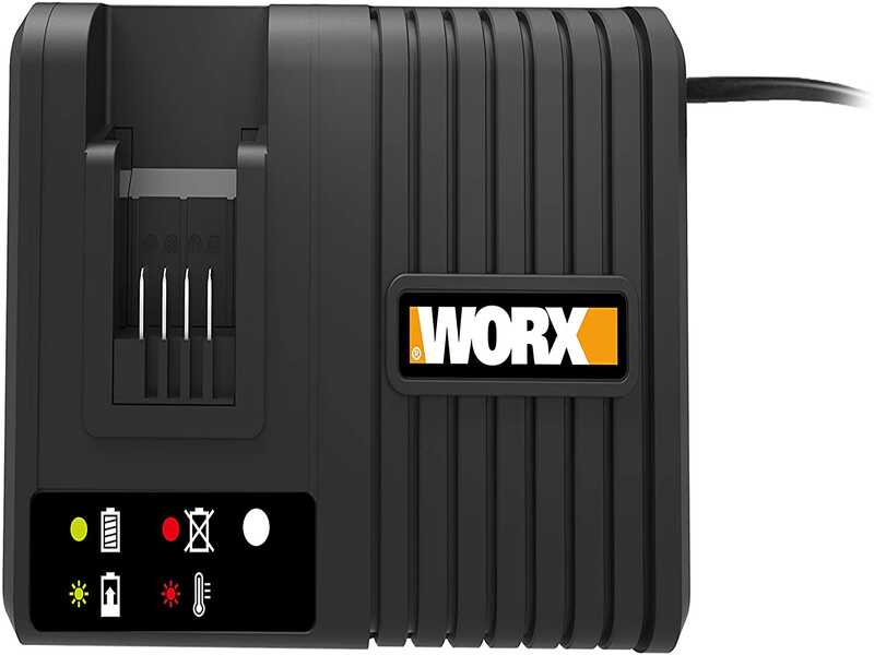 Cargador de bater&iacute;as ULTRA R&Aacute;PIDO Worx para bater&iacute;as 20V Powershare, hasta 6000 mAh