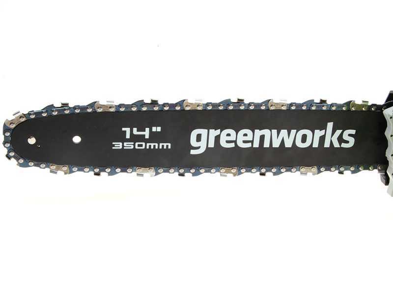 Electrosierra Greenworks GD40CS15 40V - Espada 35 cm - Bater&iacute;a 4Ah