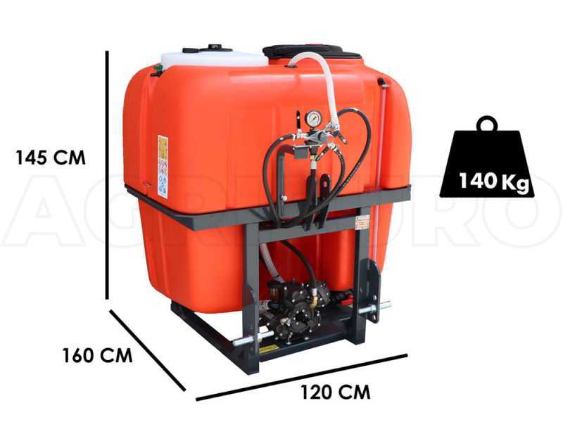 Dal Degan ILEO 600 L - Pulverizador suspendido - bomba APS 71