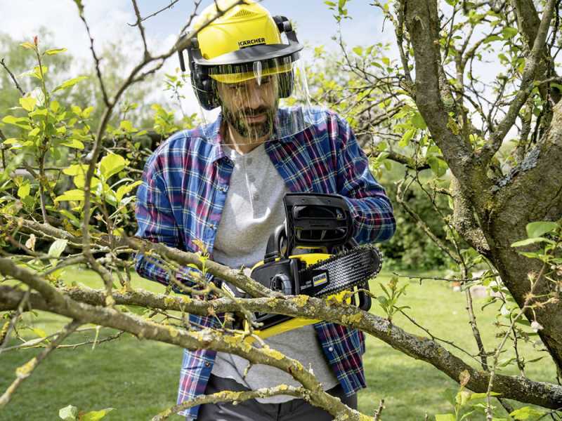 Karcher CNS 18-30 - Electrosierra de bater&iacute;a 18V 2.5Ah - Espada 30 cm