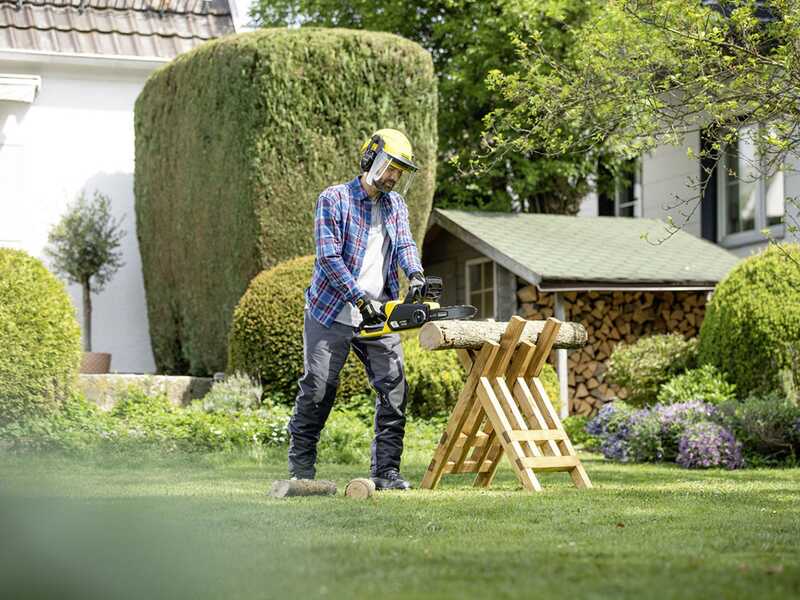 Karcher CNS 36-35 - Electrosierra de bater&iacute;a 36 V 2.5 Ah - Espada de 35 cm