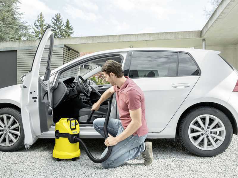 Karcher WD 3 - Aspirador multifunci&oacute;n a bater&iacute;a  - BATER&Iacute;A Y CARGADOR NO INCLUIDOS