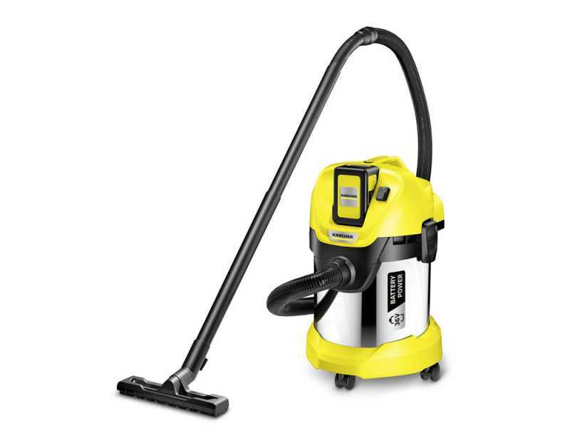 Karcher WD 3 Premium Battery 36 V -Aspirador de polvo multifunci&oacute;n a bater&iacute;a - s&oacute;lidos, l&iacute;quidos y soplador