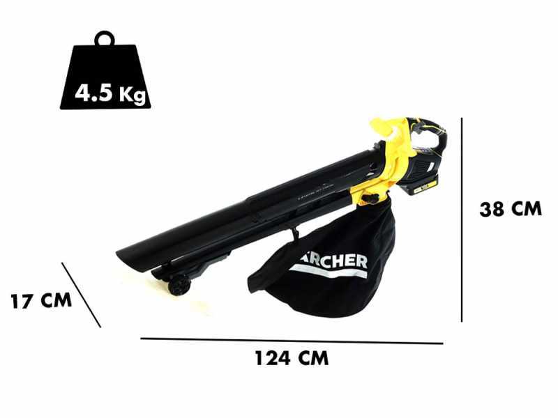 Soplador y Aspirador de hojas de bater&iacute;a Karcher BLV 18-200 - SIN BATER&Iacute;A Y CARGADOR