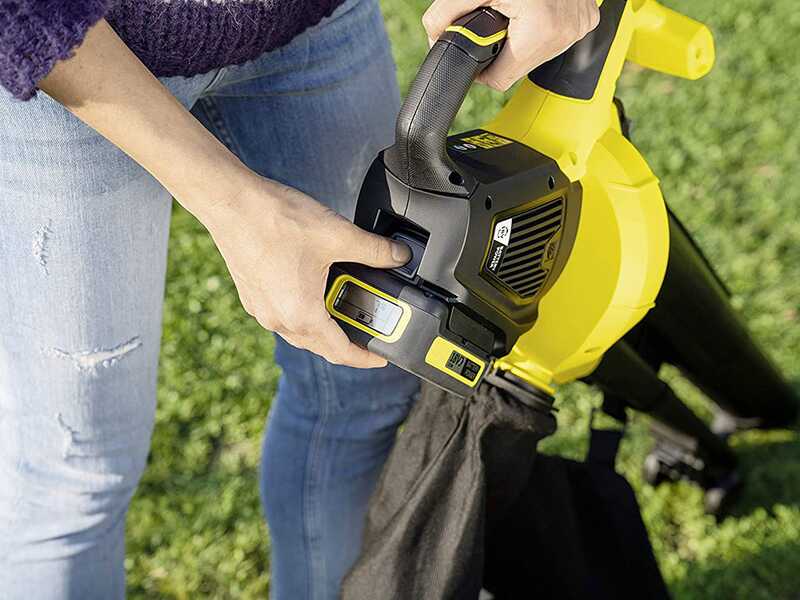 Karcher BLV 18-200 - Soplador y aspirador de hojas de bater&iacute;a 18V 2.5Ah