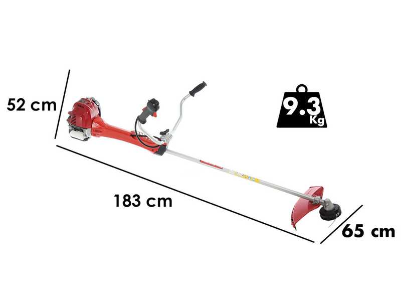 Kawasaki TJ 53E PRO M - Desbrozadora de gasolina profesional - Barra Blue Bird