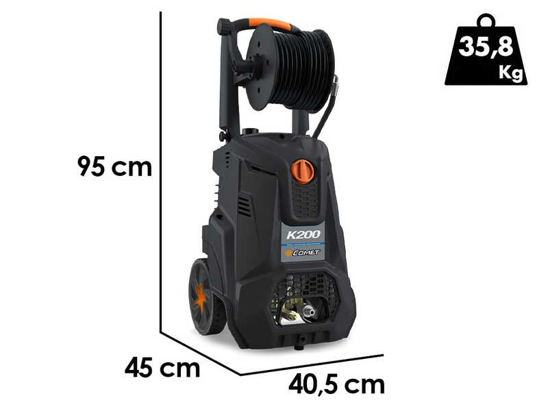 Comet K 200 10/150 Extra - Hidrolimpiadora en fr&iacute;o - 150 bar - 600 l/h