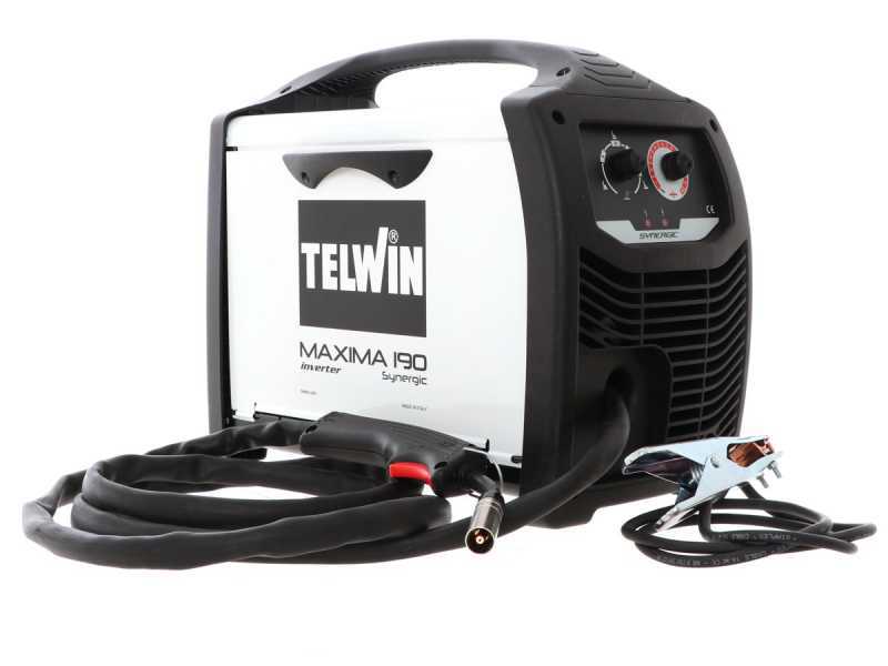 Soldadora inverter de hilo Telwin Maxima 190 Synergic - MIG-MAG/FLUX/BRAZING