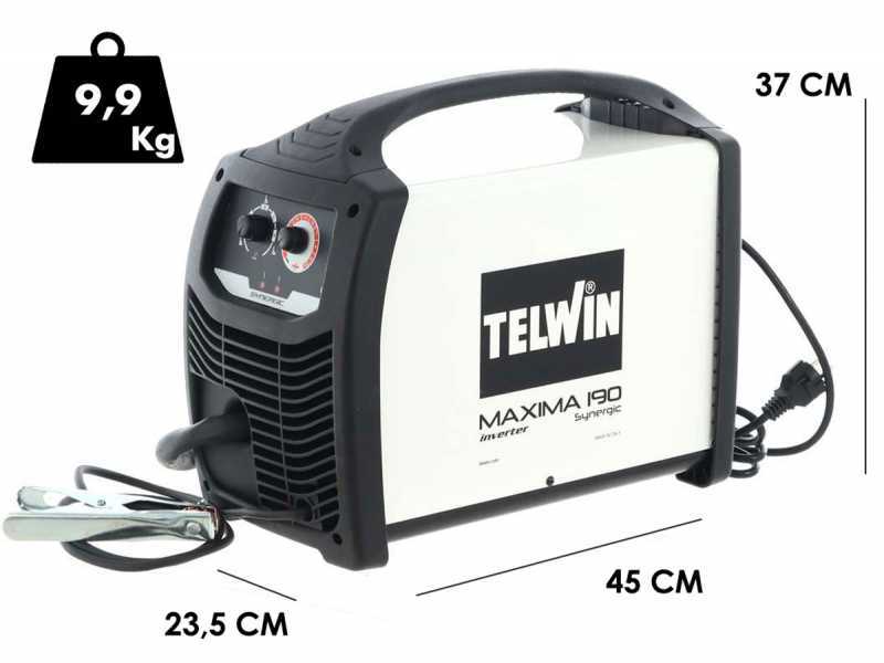 Soldadora inverter de hilo Telwin Maxima 190 Synergic - MIG-MAG/FLUX/BRAZING