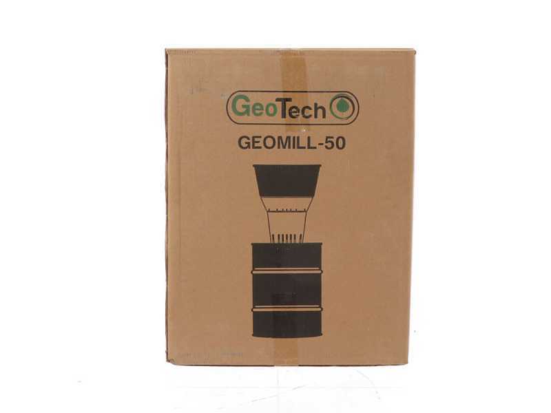 Molino el&eacute;ctrico GeoTech GEOMILL-50 - molino para cereales - motor el&eacute;ctrico 1200 vatios