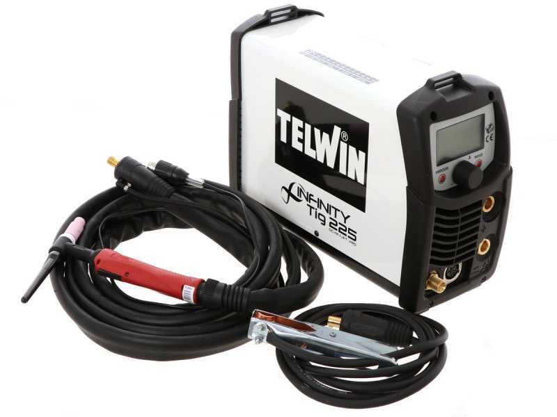 Soldadora inverter TIG y MMA de corriente continua Telwin Infinity TIG 225 DC-HF/LIFT VRD