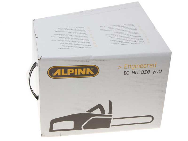 Motosierra de mezcla ligera de poda Alpina APR 25C - Espada Carving de 25 cm