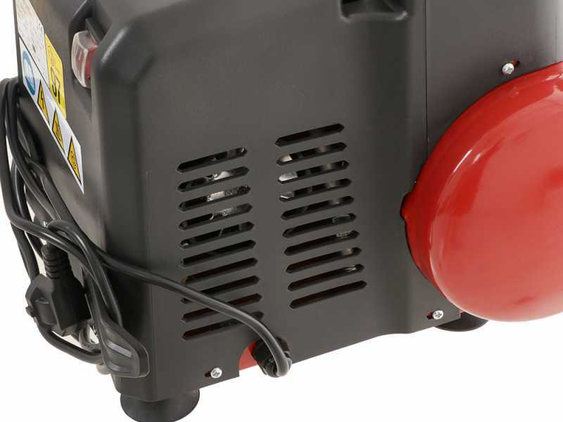 FIAC Cuby 6/1110 - Compresor de aire el&eacute;ctrico port&aacute;til monof&aacute;sico, sin aceite - Motor 1.5 HP - 6 L