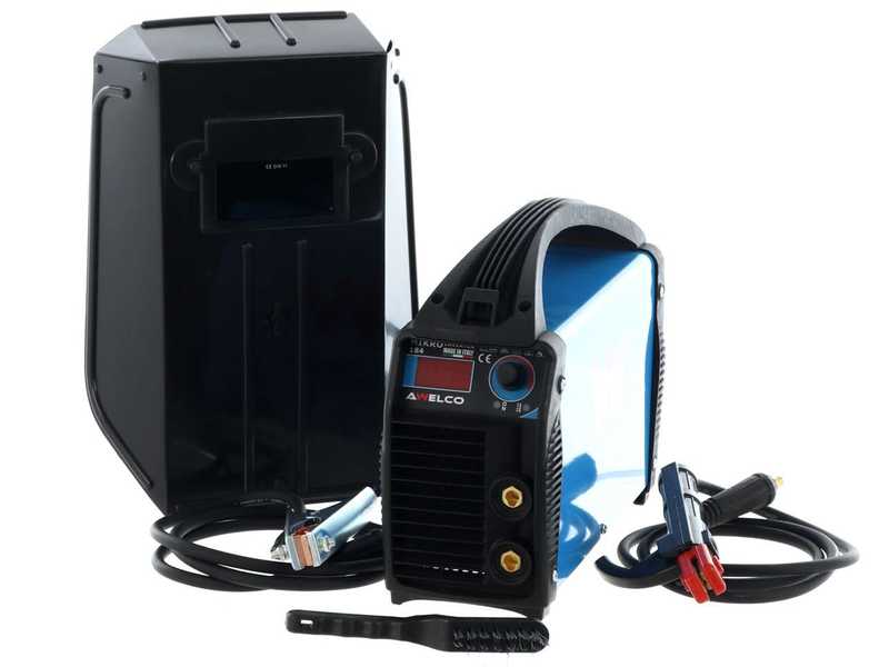 Soldadora inverter de electrodo MMA Awelco MIKRO 184 - 160A - 230V - 35%@160A - malet&iacute;n/kit