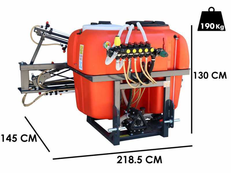 Dal Degan MANDA EXTRA 400L - Pulverizador suspendido - Barra de 12 metros - bomba Comet BP 125K