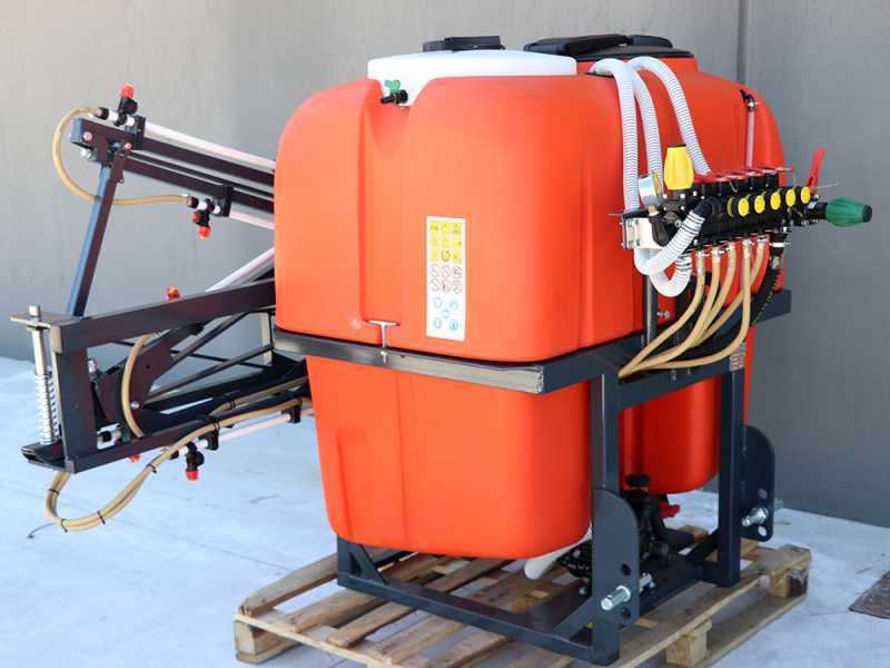 Dal Degan MANDA EXTRA 600L - Pulverizador suspendido para tractor - Barra de baja presi&oacute;n 12 metros - Bomba BP 125K