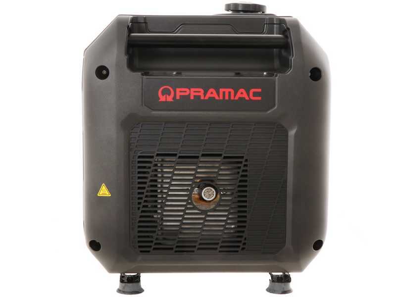 Pramac P3500I - Generador de corriente inverter a gasolina silencioso 3.3 kW - Continua 3 kW monof&aacute;sica