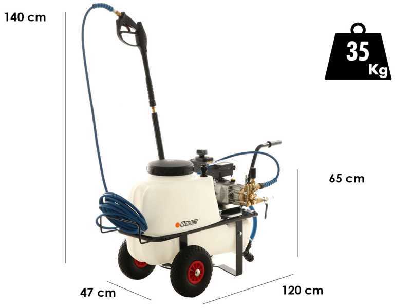 Carretilla fumigadora Comet KWB 50E MISTING - motor el&eacute;ctrico monof&aacute;sico