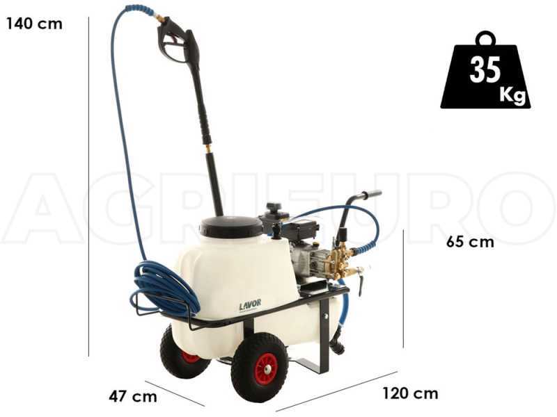 Carretilla fumigadora Lavor CRL 50 MISTING - motor el&eacute;ctrico monof&aacute;sico